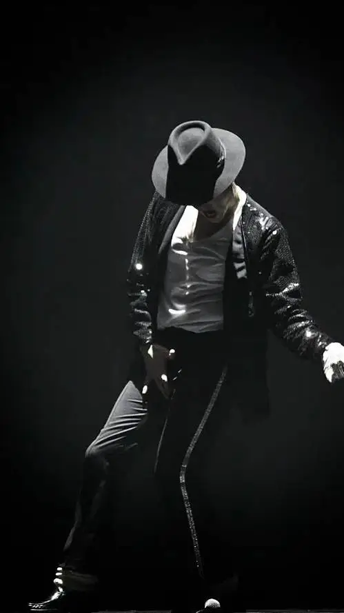 ai character: Michael Jackson  background