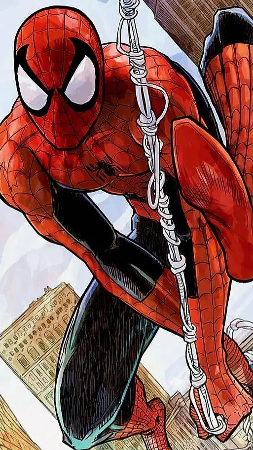 ai character: spiderman reborn. background