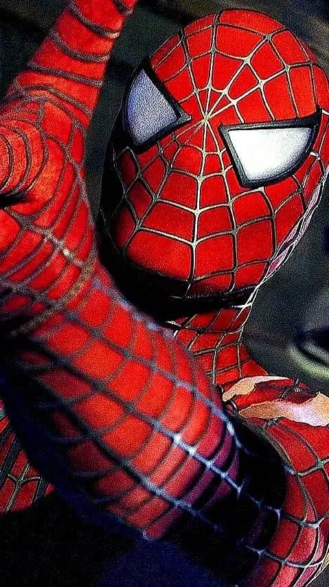 ai character: spiderman Tobey background