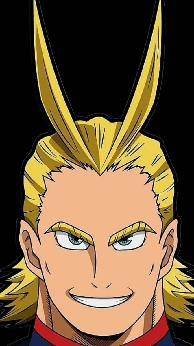 ai character: prime All might  background