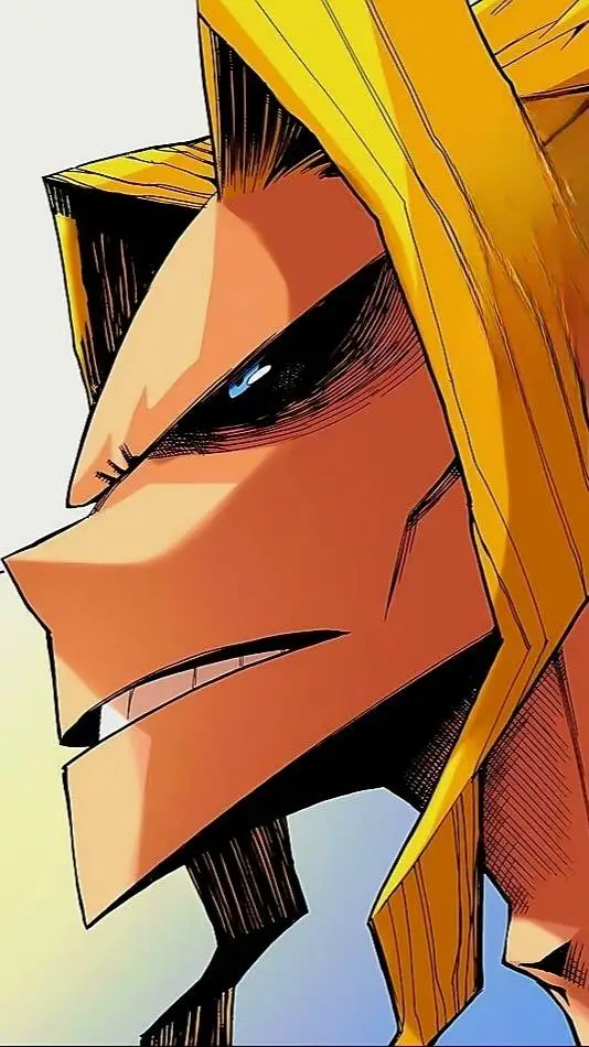 ai character: All might  background