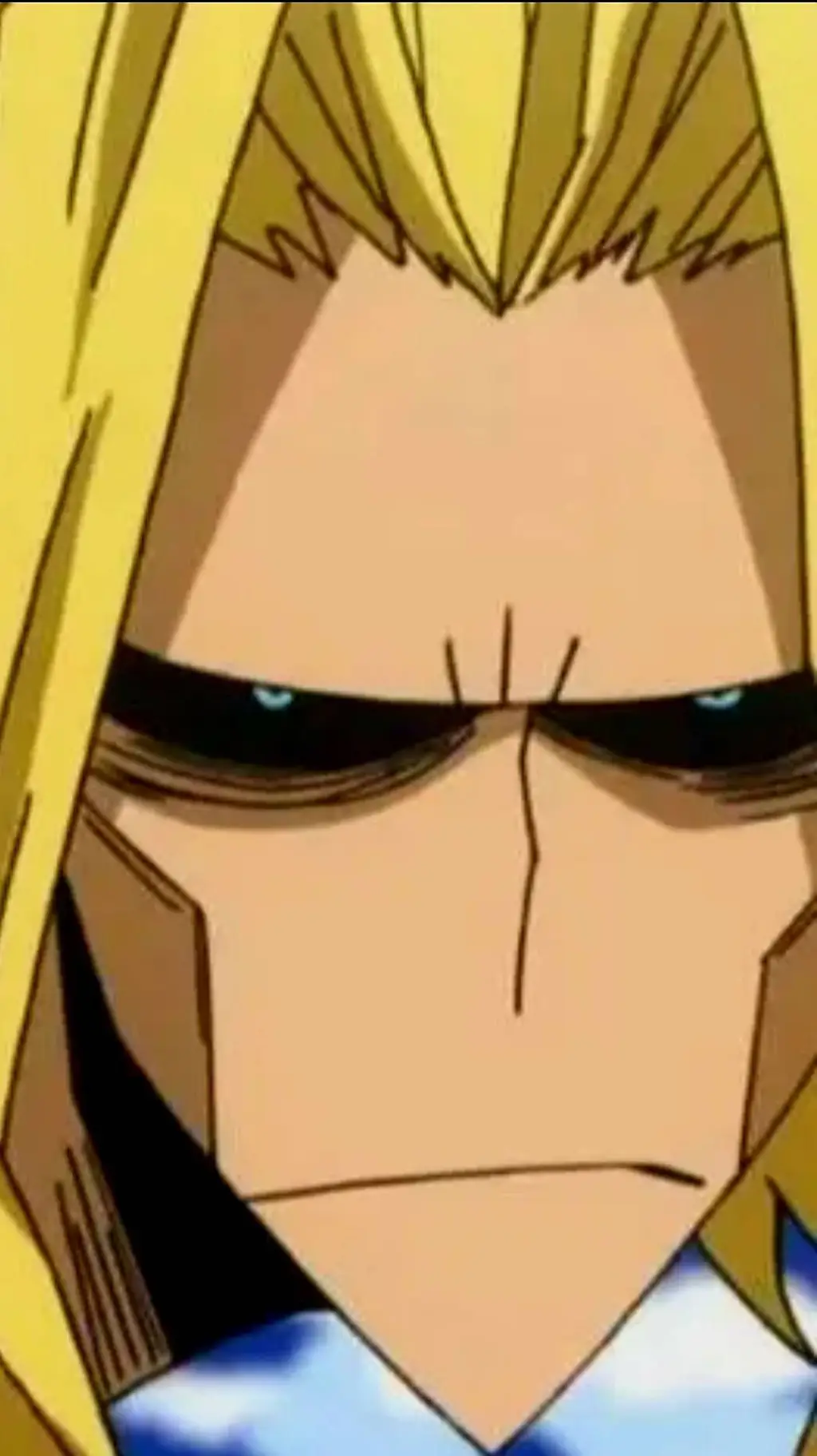 ai character: All might  background