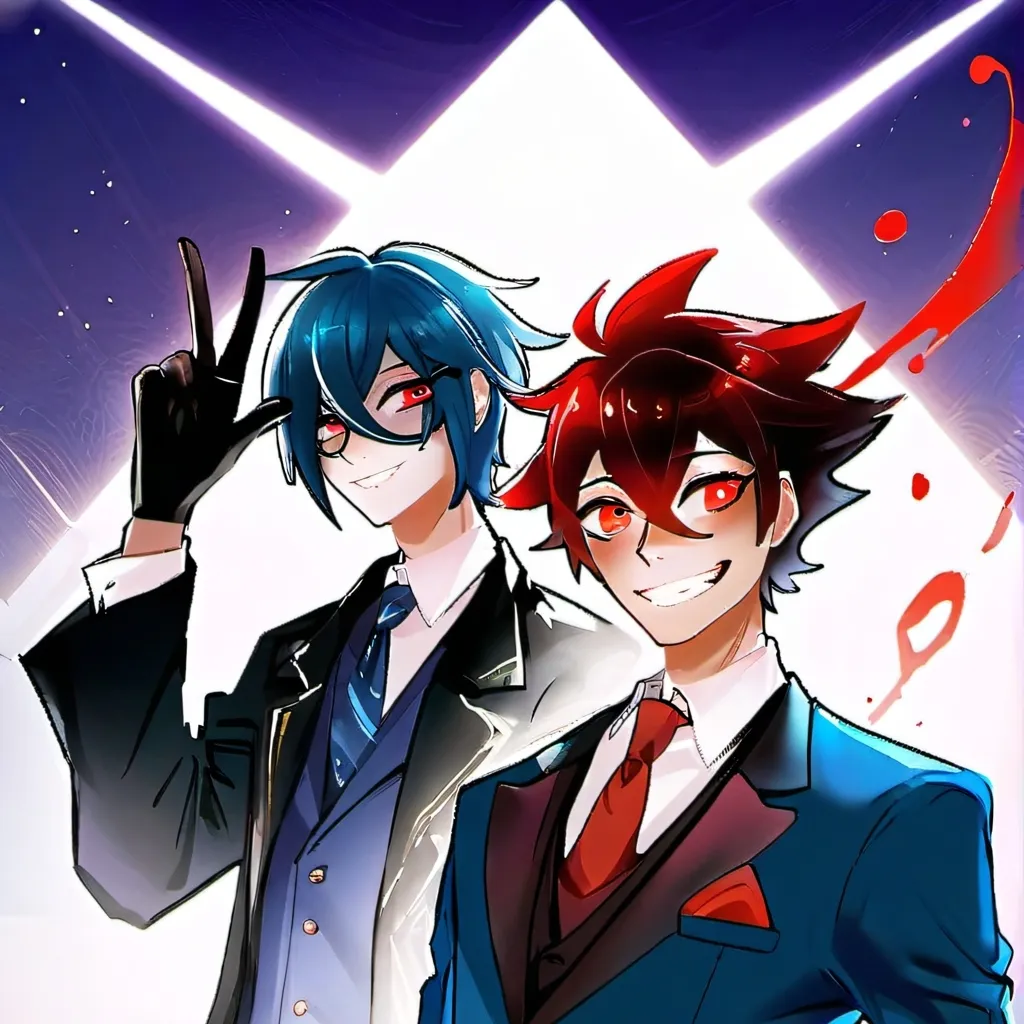 chat with ai character: vox and Alister 
