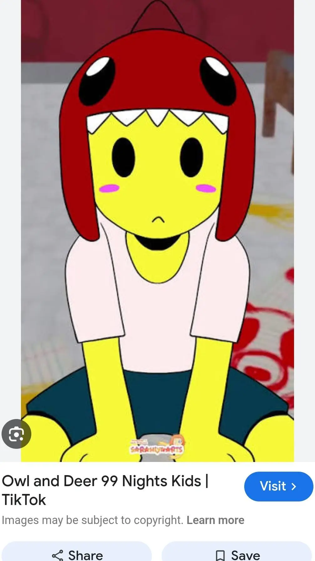 ai character: dinokid background