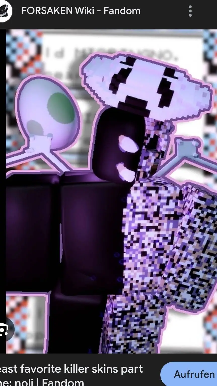 ai character: missingno noli background