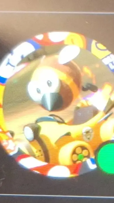 ai character: TINKY-WINKY!!!!!!! background