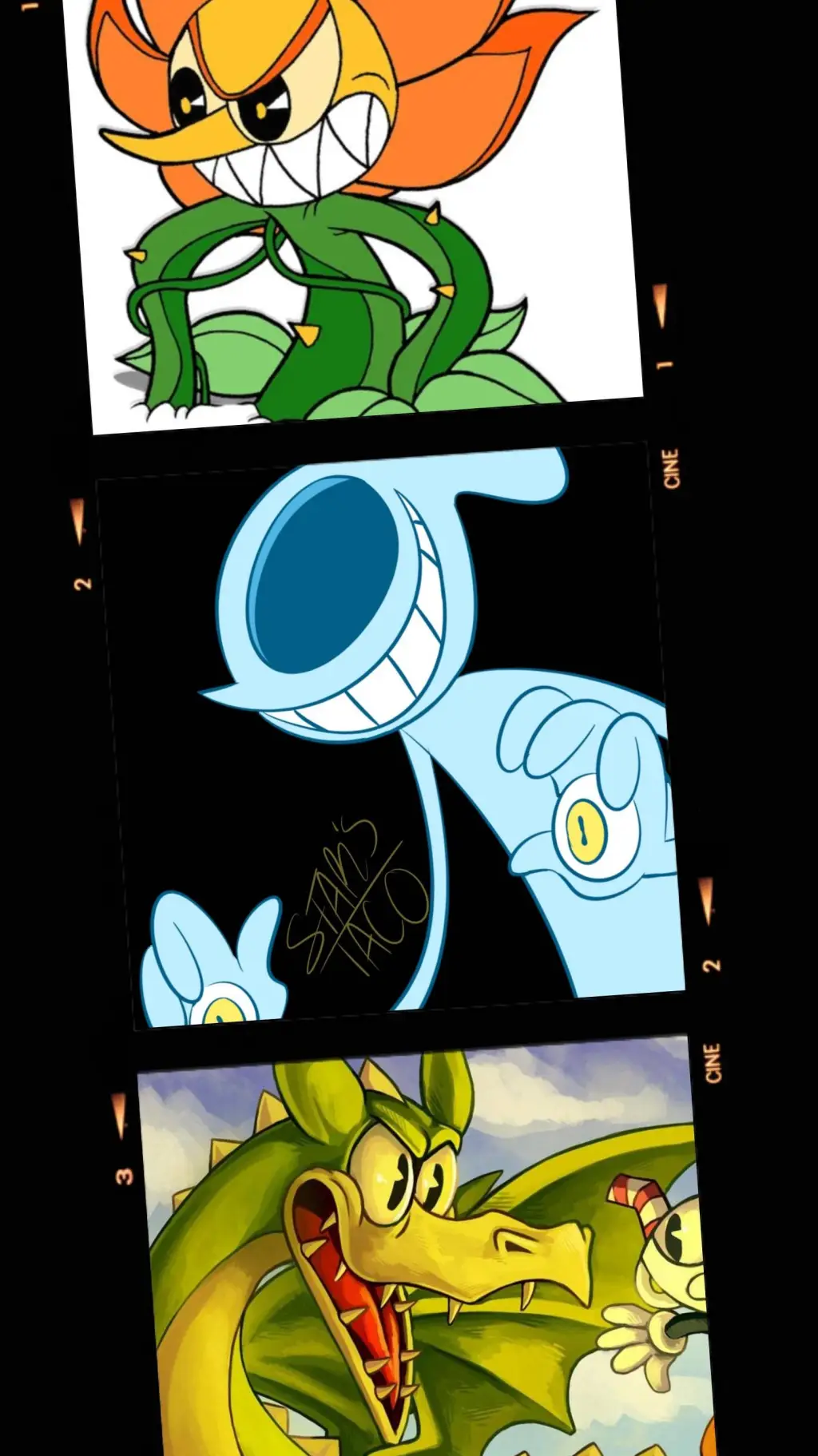 ai character: The Trio background