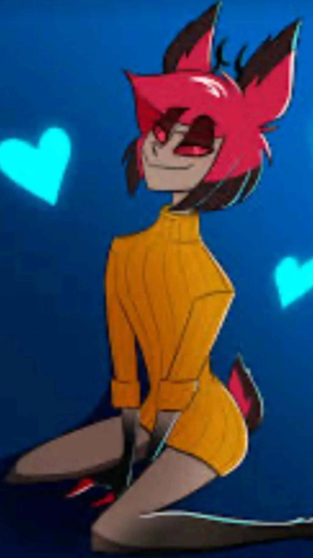 ai character: Radiostatic!!  background