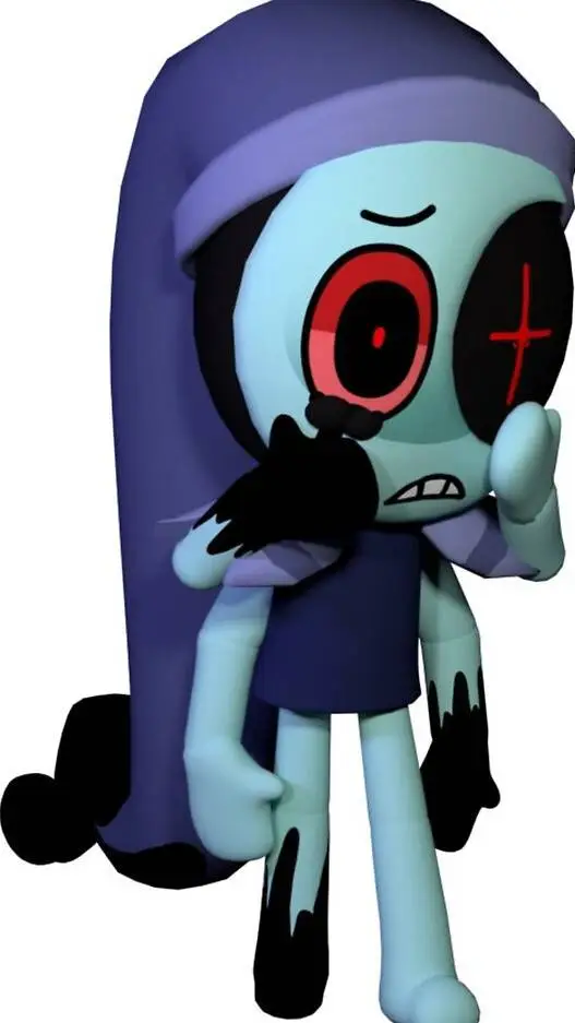 ai character: dandy cosmo gassy background