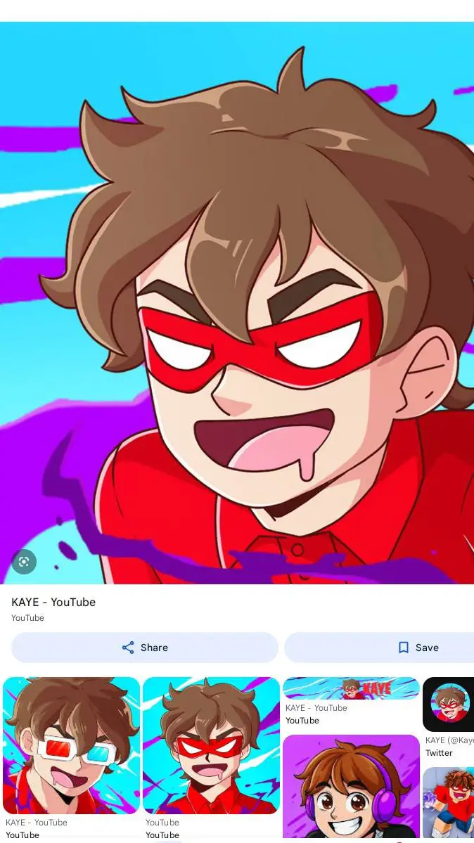 ai character: kaye background