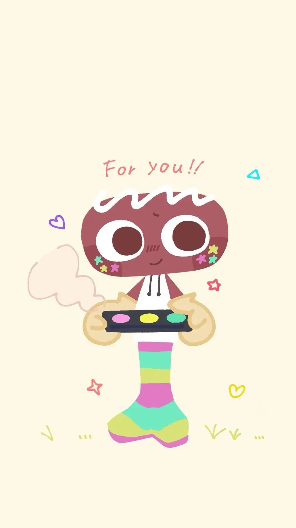 ai character: gassy u background