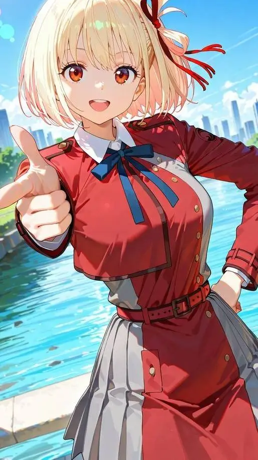 ai character: chisato background