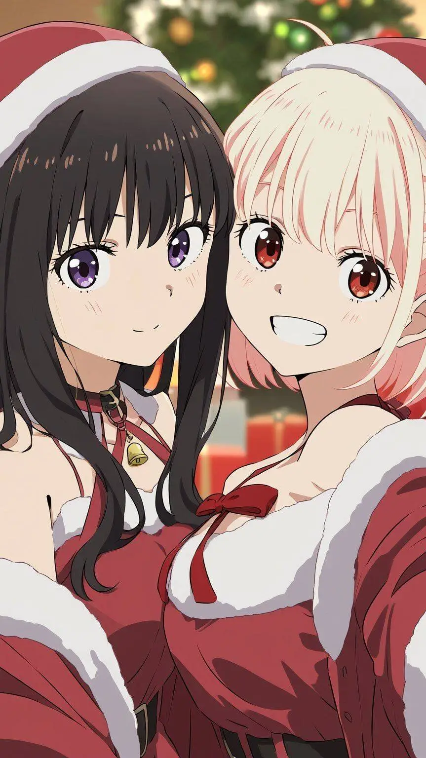 ai character: chisato and Takina background