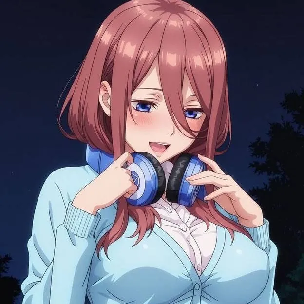 chat with ai character: miku nankano