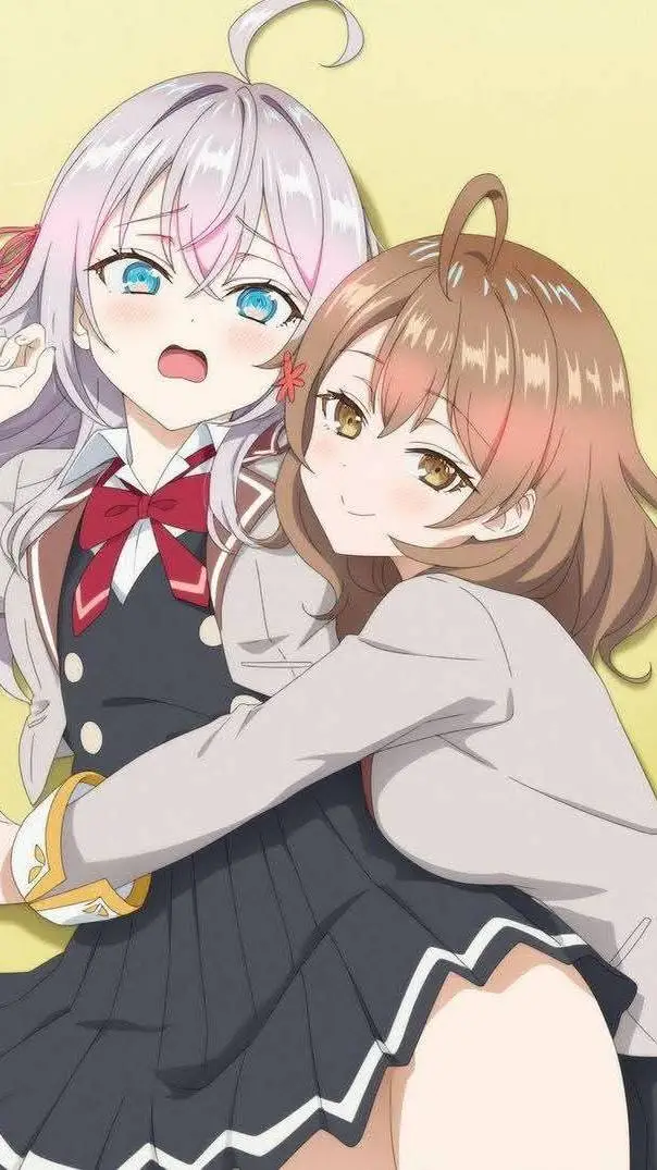 ai character: Alya and masha background