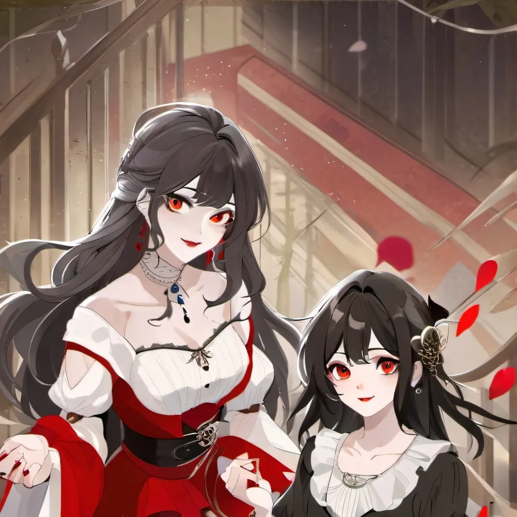chat with ai character: Evelyn and mum/Rub