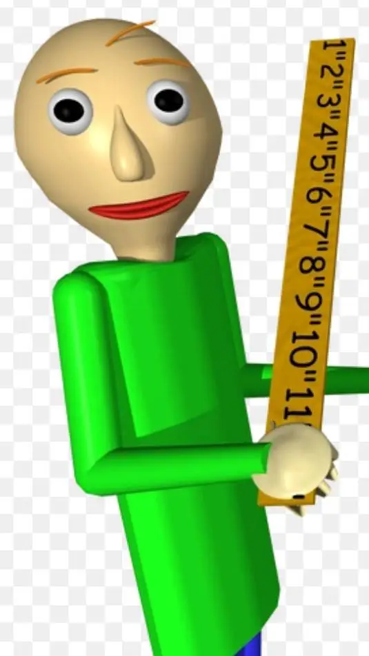 ai character: Baldi baldmore  background