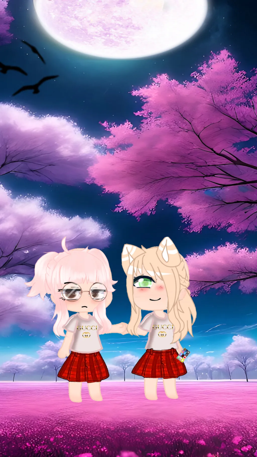 ai character: Molly Moon and Lil background