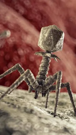 ai character: bacteriophage background