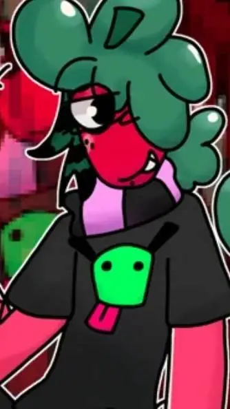 ai character: Emo Sprout-Roomate background