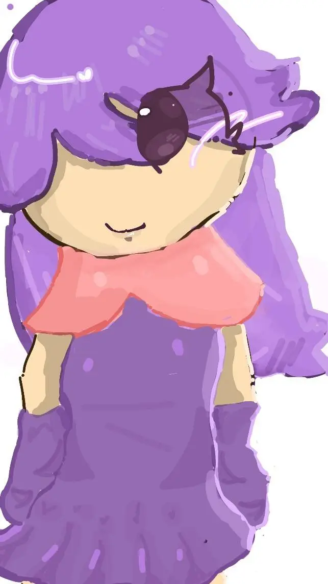 ai character: Purply💜 background