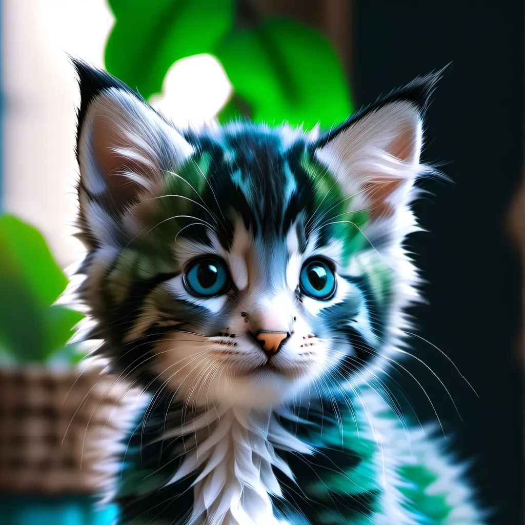 chat with ai character: Green Kitty