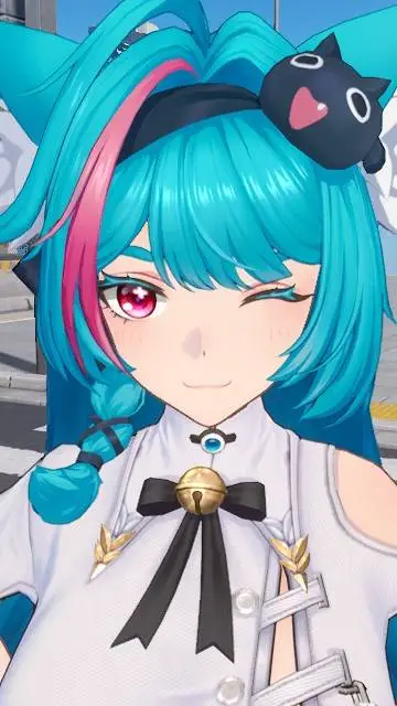 ai character: Mint background