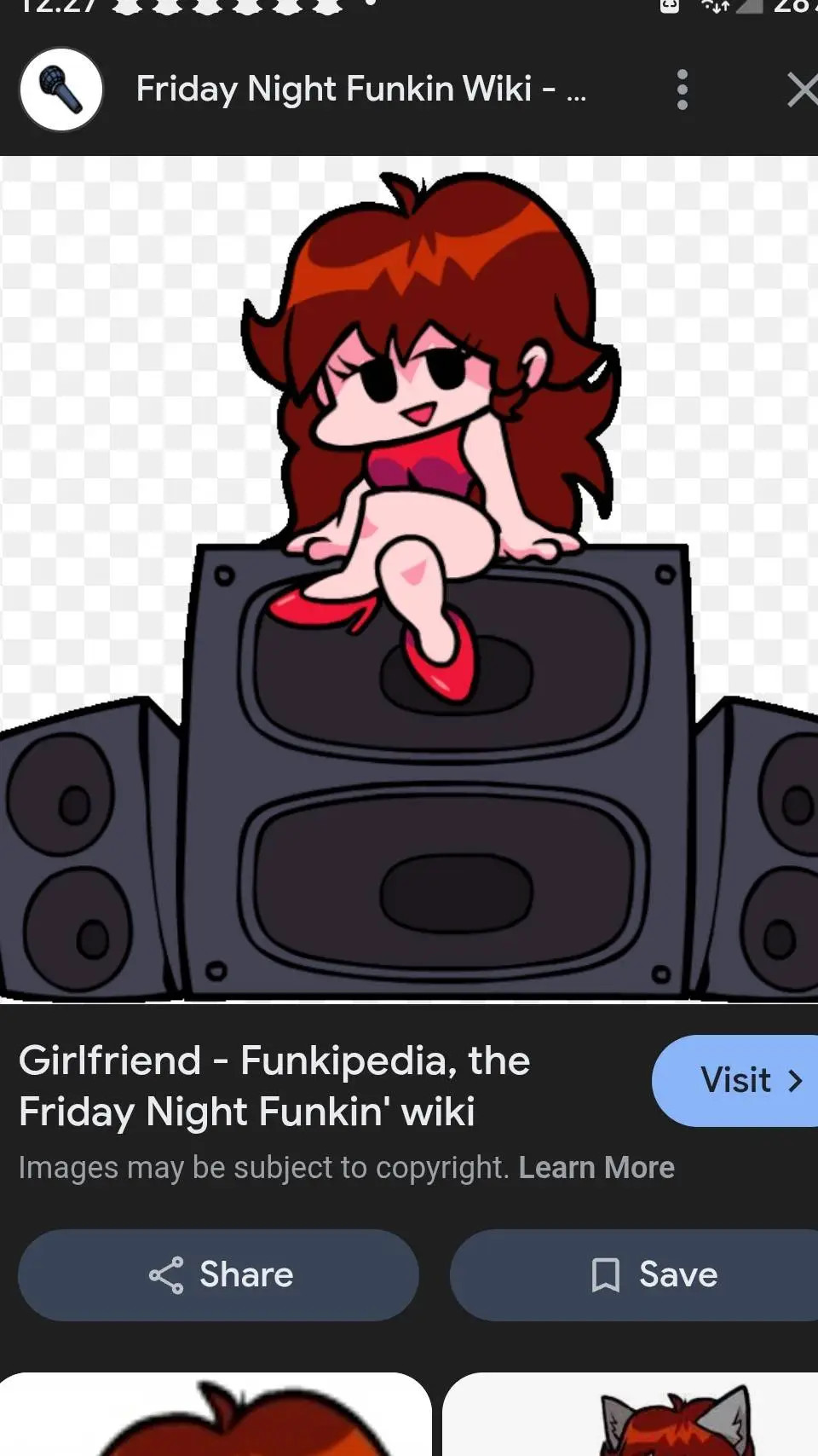 ai character: gf fnf background