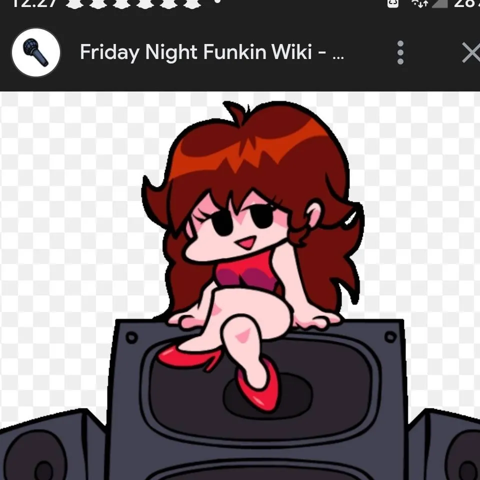 chat with ai character: gf fnf