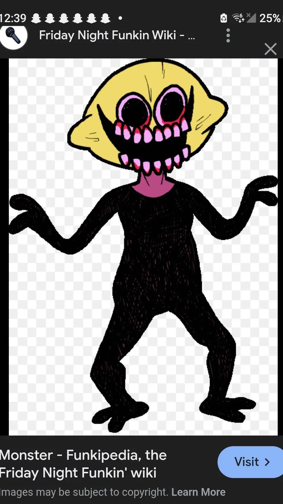 ai character: monster background