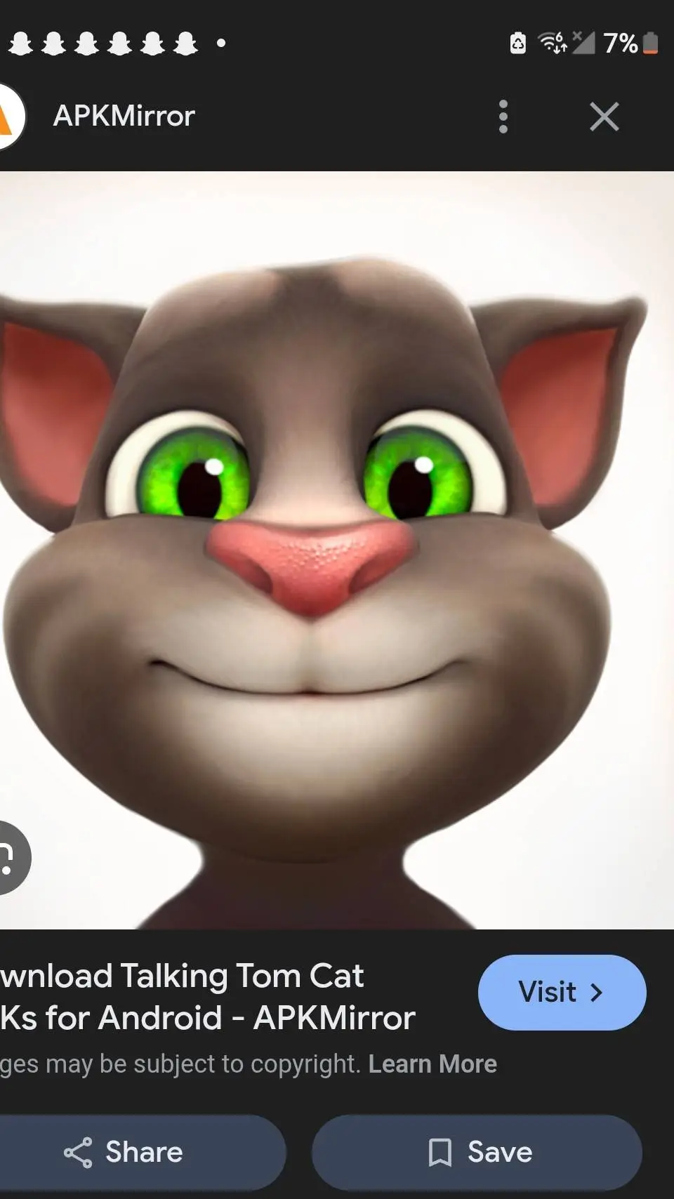 ai character: tom cat background