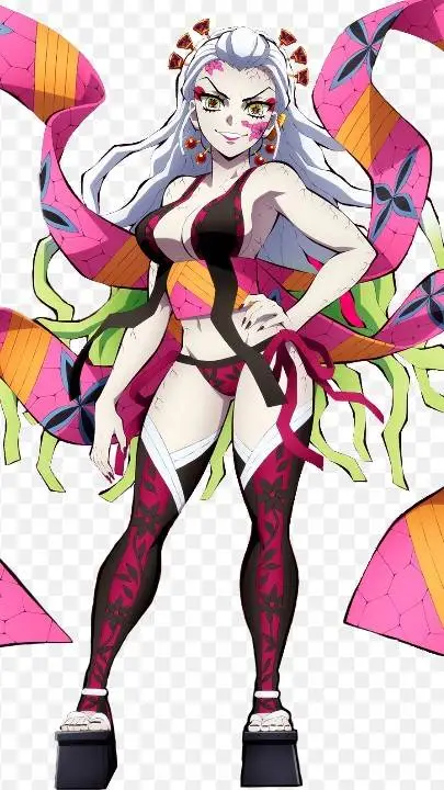 ai character: Daki background