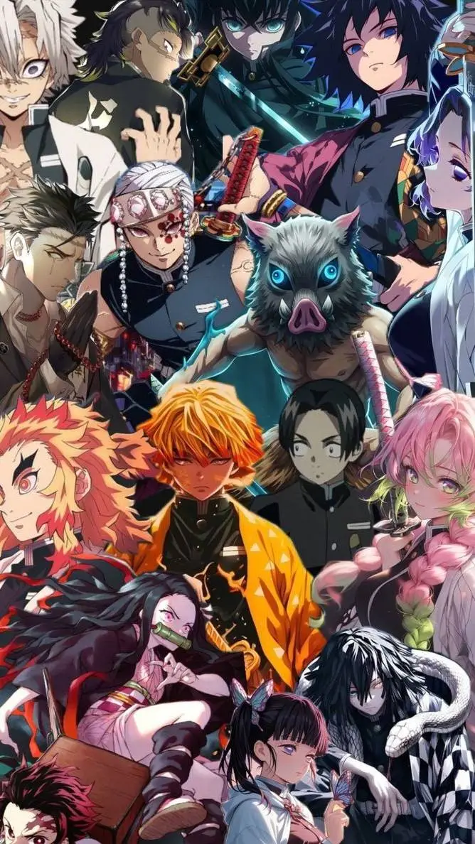 ai character: kny background