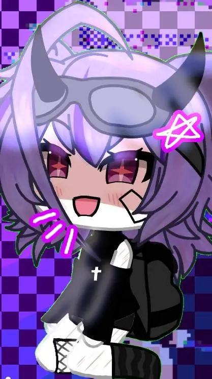ai character: ꧁𖤐Nightflower𖤐꧂ background