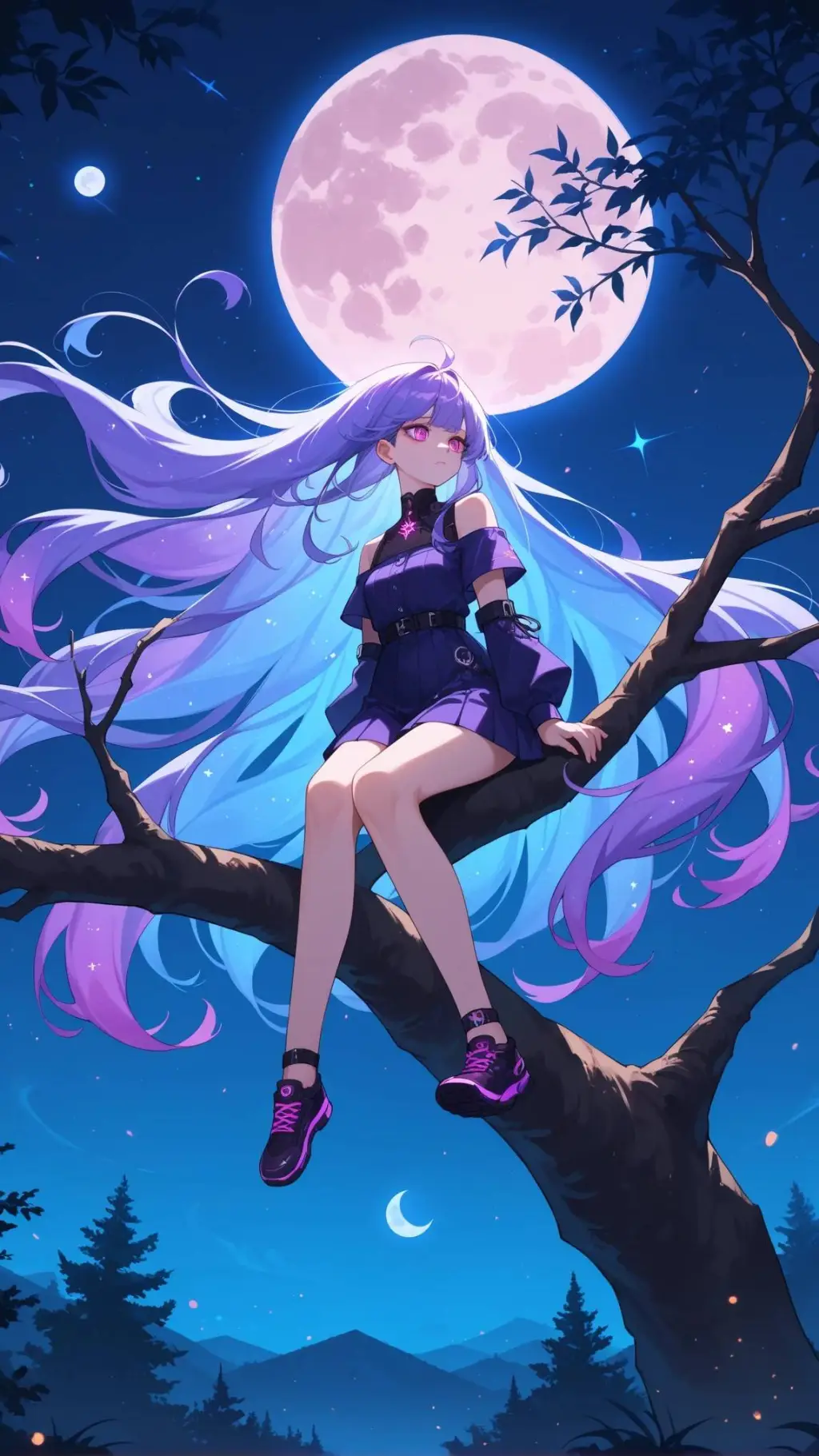 ai character: demon slayer corps background