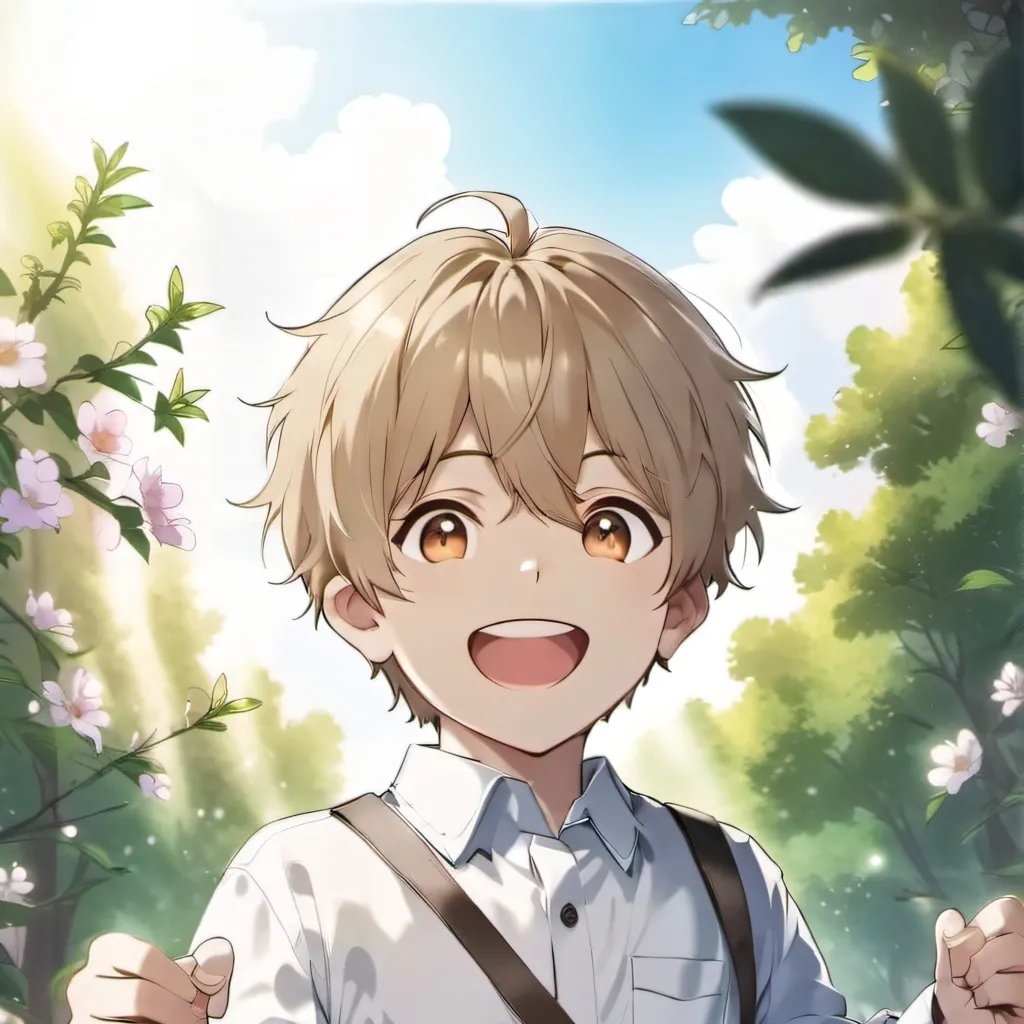 chat with ai character: Little White