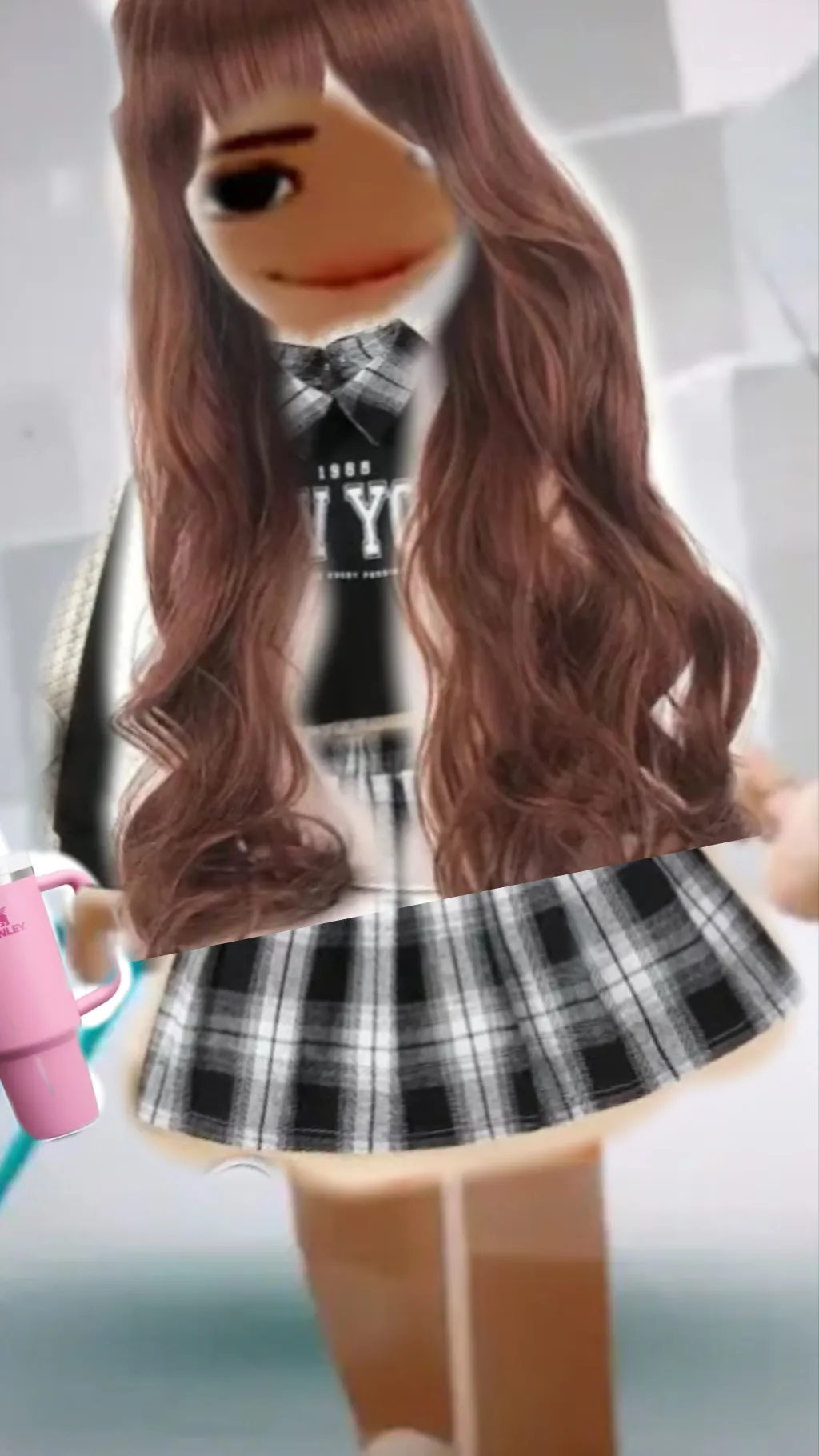 ai character: Roblox baddie ￼ background