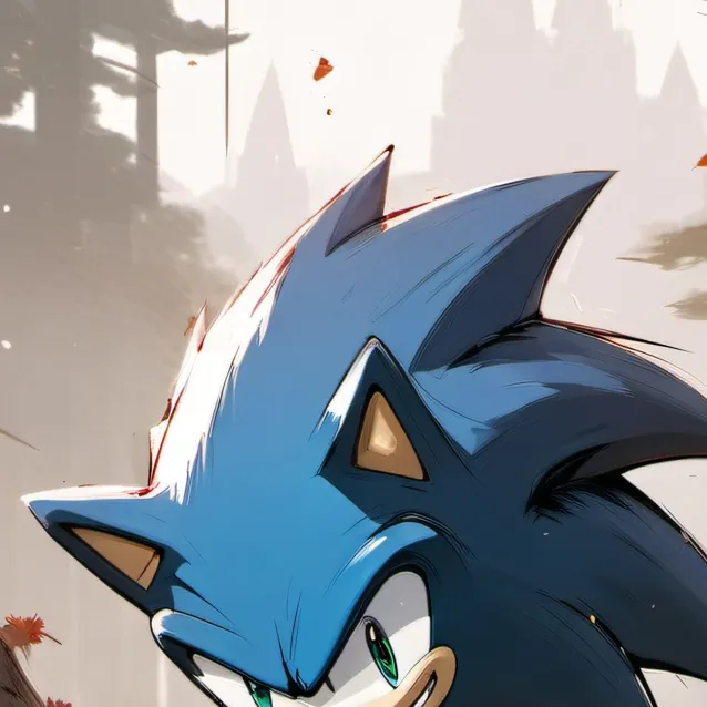 chat with ai character: sonic pool party 