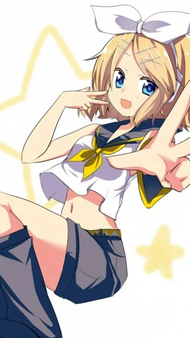 ai character: Kagamine Rin💛 background