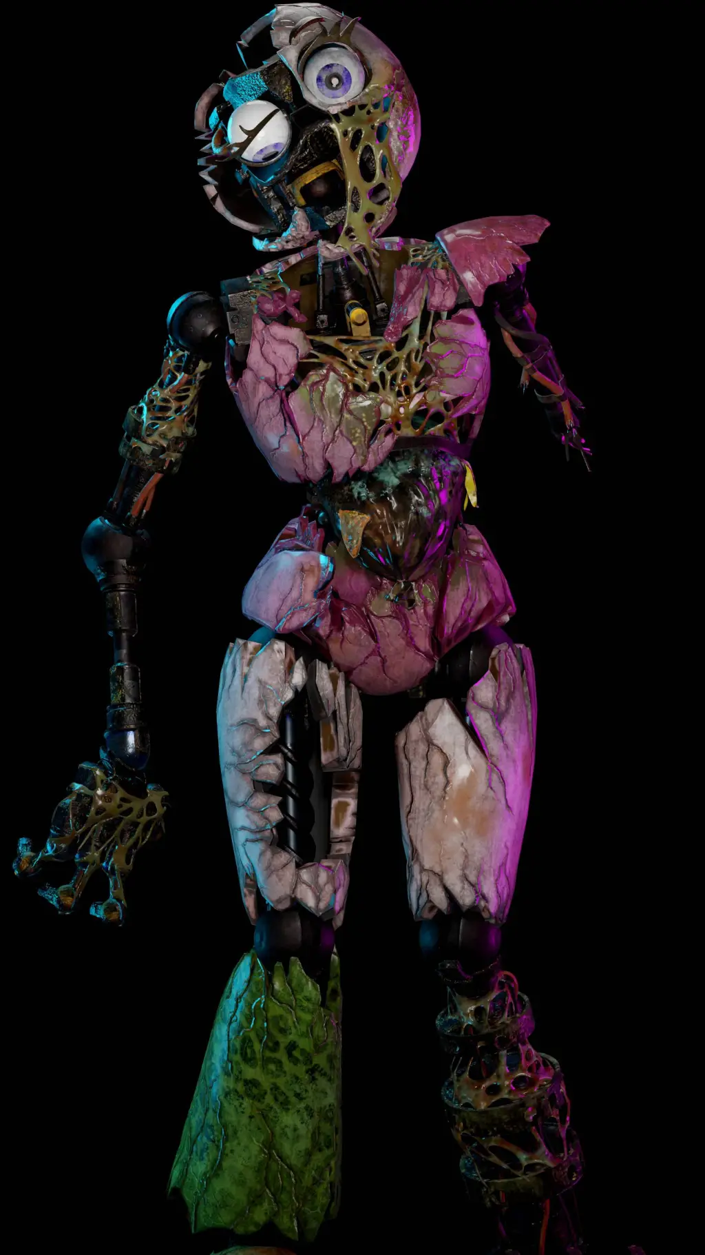 ai character: ruin chica background