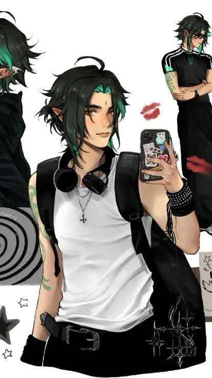 ai character: ・The Club・ background