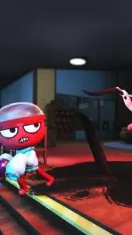 ai character: Dandy's world  background