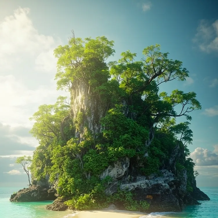 chat with ai character: Abandoned Island