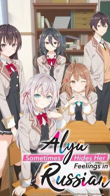 ai character: highschool anime background