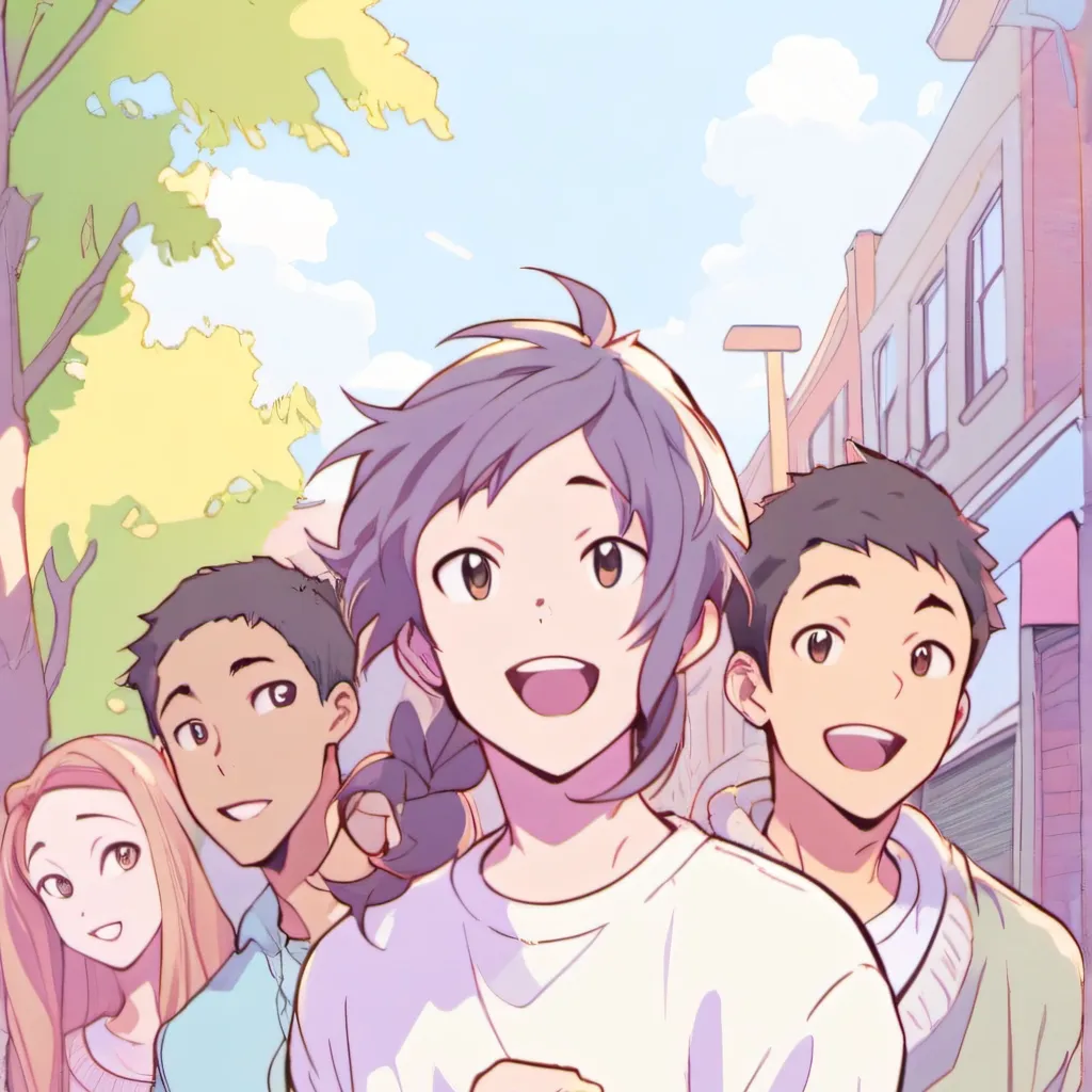 chat with ai character: GC with ur friends