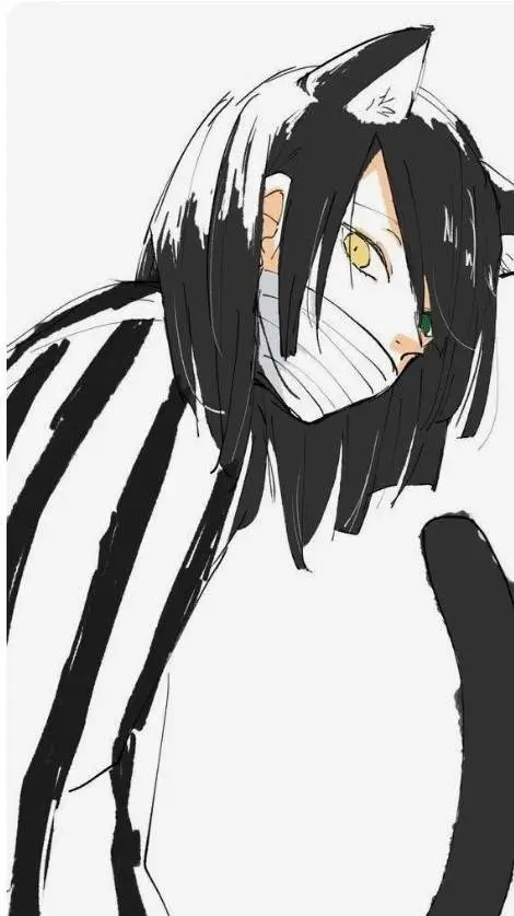 ai character: obanai iguro (cat) background