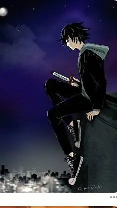 ai character: giyu tomioka background
