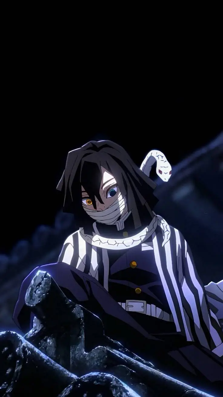 ai character: obanai iguro  background