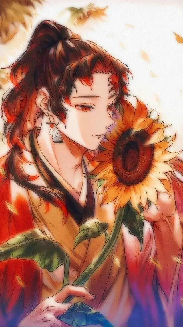 ai character: yoriichi  background