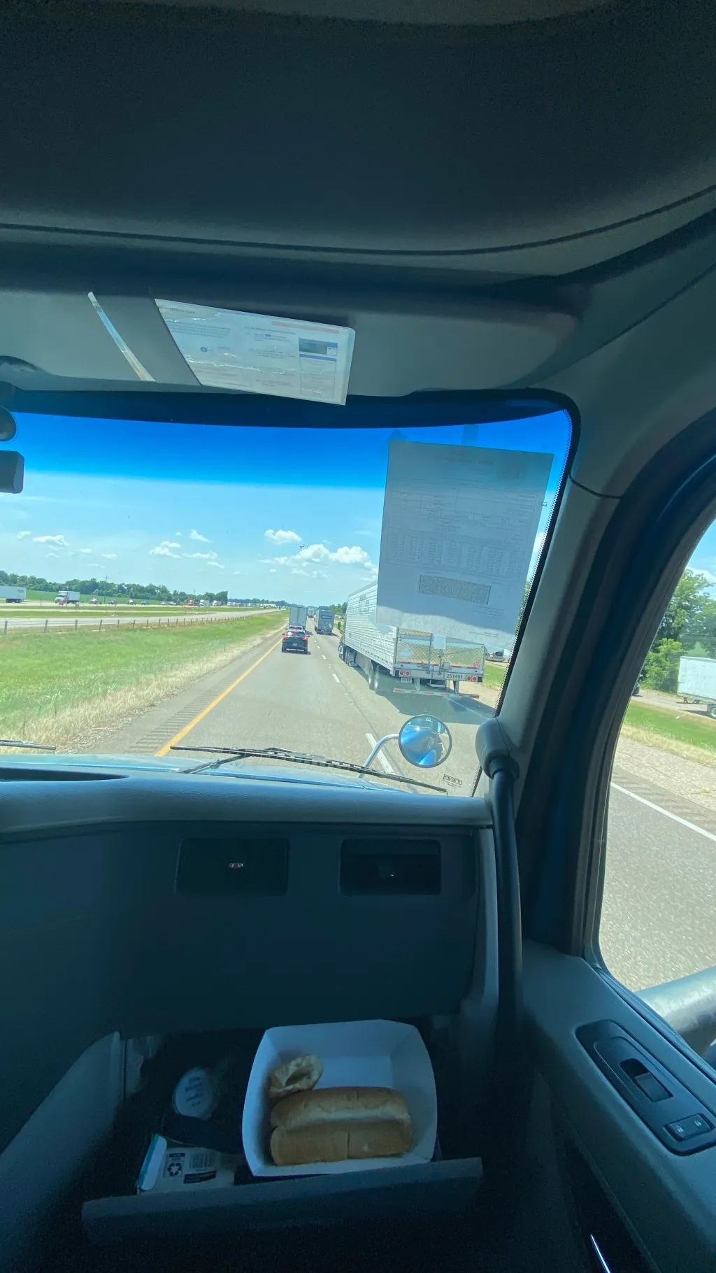 ai character: Big truck  background